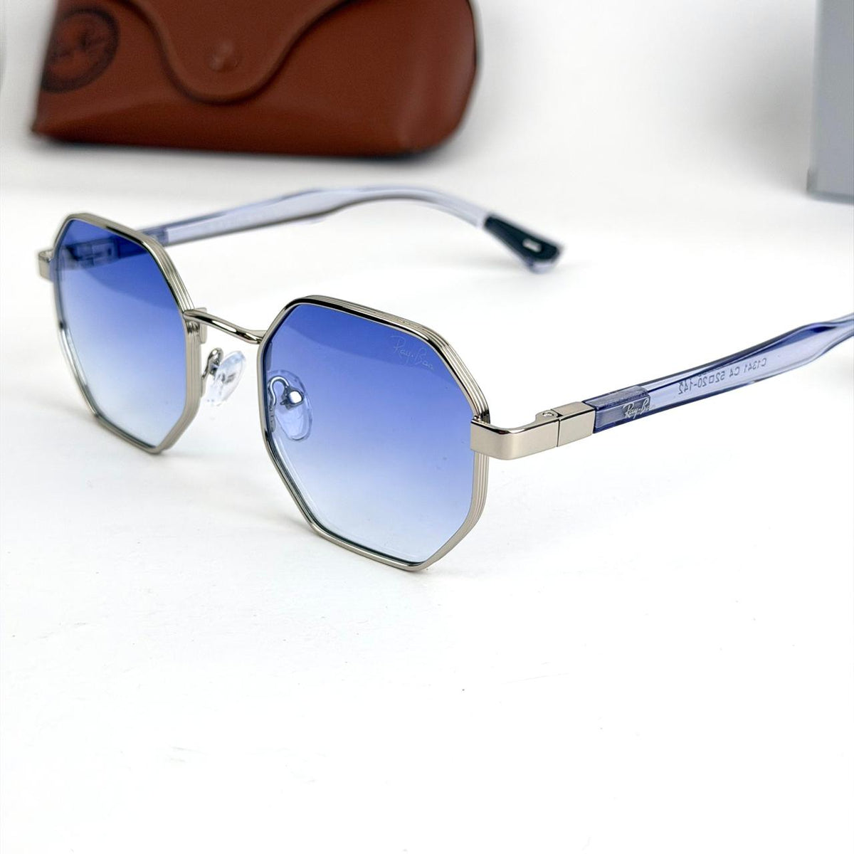 Ray-Ban Octagon Classic – Silver Blue