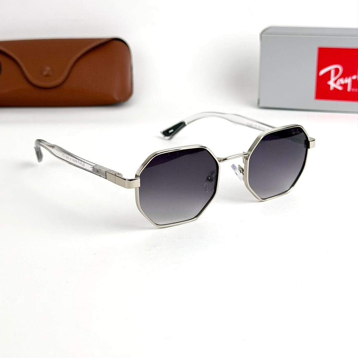 Ray-Ban Octagon Classic – Silver Grey