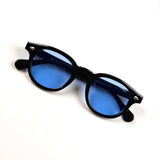 Ray Ban RB2180 Round – Black Blue Mirror