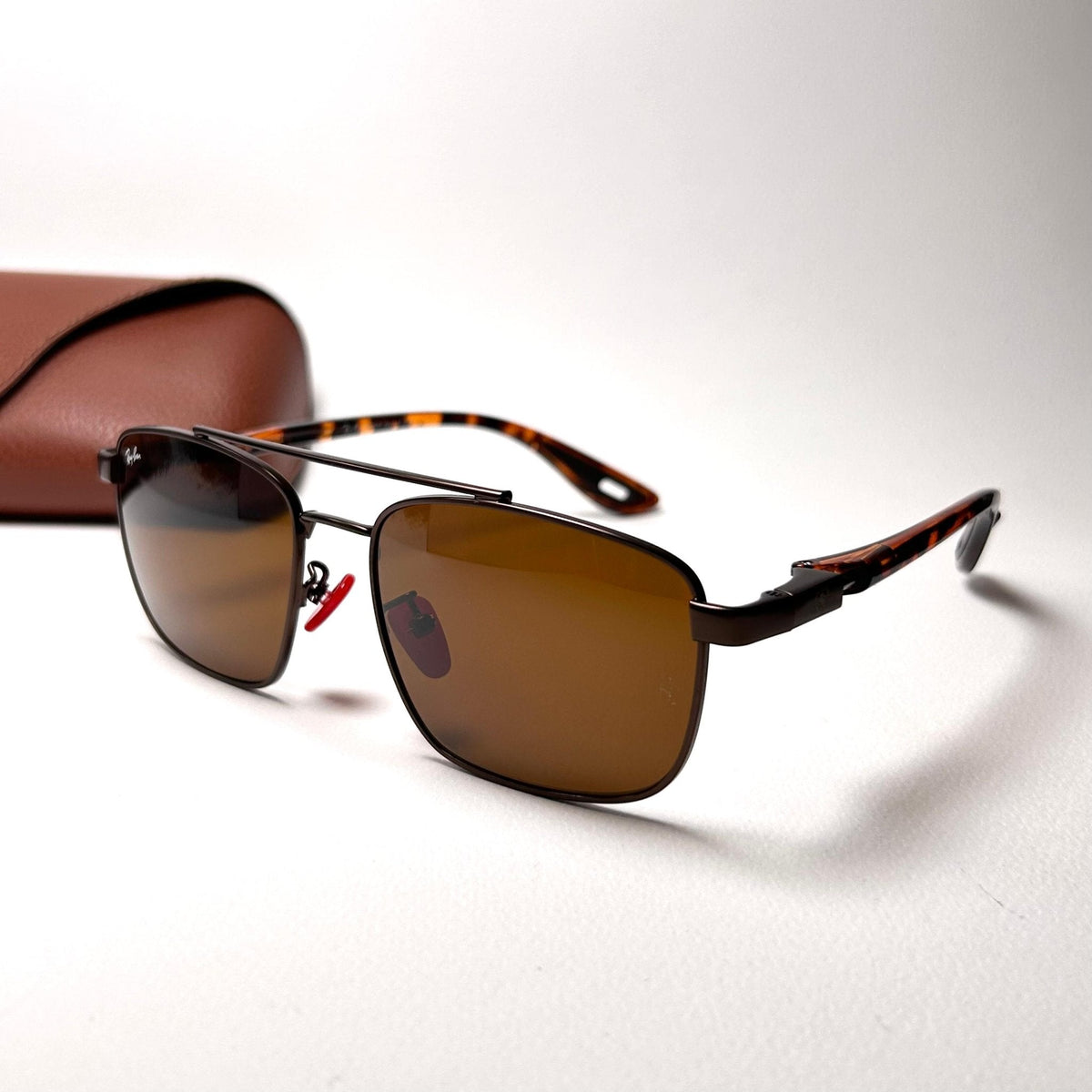 Ray Ban RB3715M Scuderia Ferrari – Brown