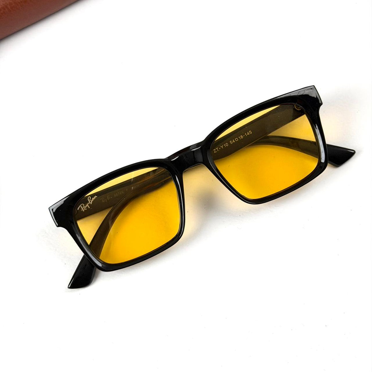 Ray Ban Rectangle Classic Y10 - Black Yellow