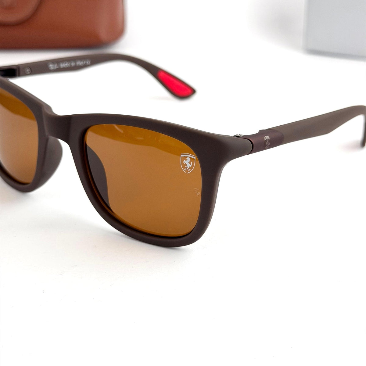 Ray Ban Scuderia Ferrari RB8352 – Matte Brown