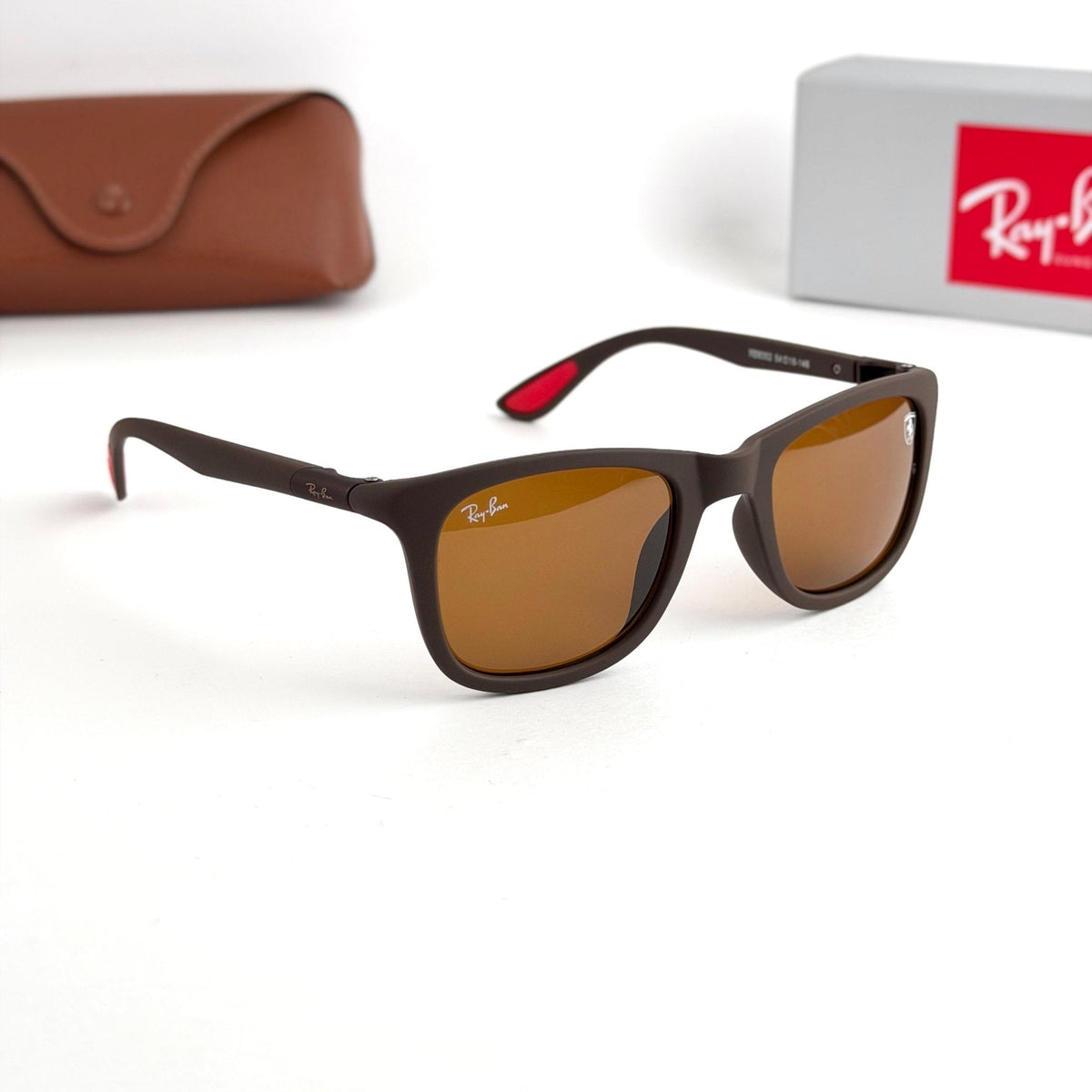 Ray Ban Scuderia Ferrari RB8352 – Matte Brown