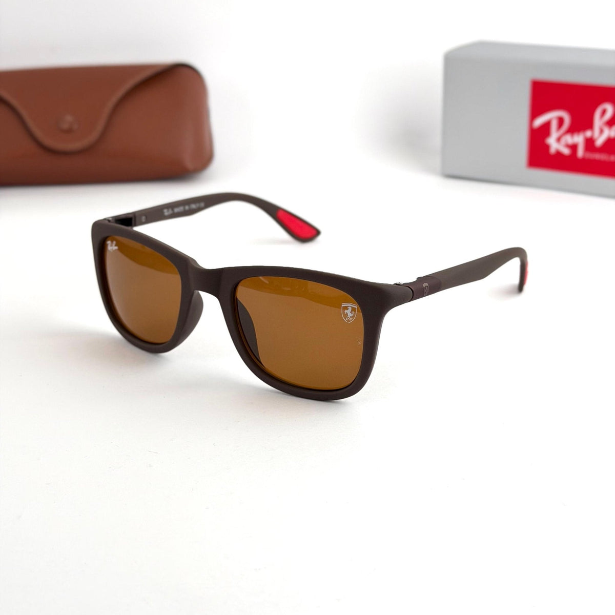 Ray Ban Scuderia Ferrari RB8352 – Matte Brown