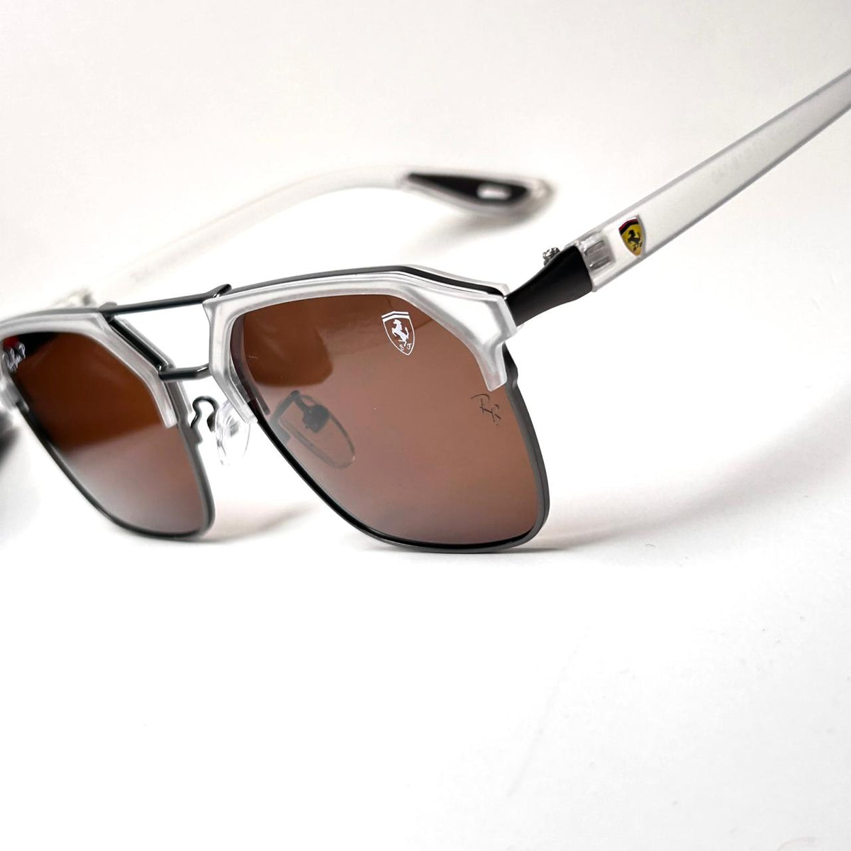 Ray Ban Scuderia Ferrari Squarish RB8329 - Crystal Brown