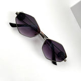 Versace Medusa Geometric T091 - Silver Purple Gradient