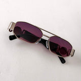 Versace Rectangular VE2267 – Silver Purple Gradient