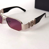 Versace Rectangular VE2267 – Silver Purple Gradient